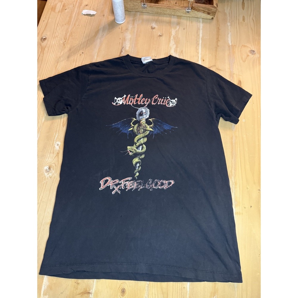 Retro Vintage ‎ Motley Crue Dr. Feelgood  Band Tour T-Shirt Men's Size M